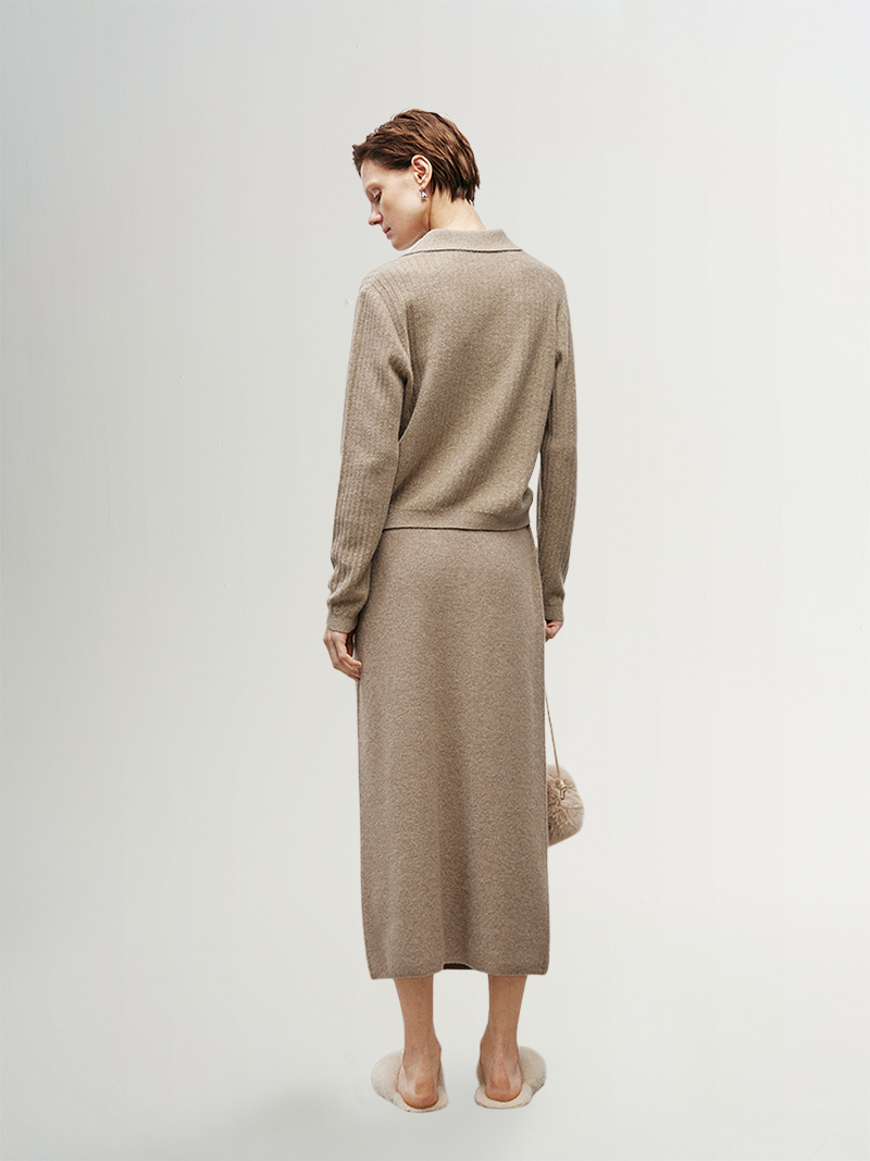 Cashmere Sweater Skirt