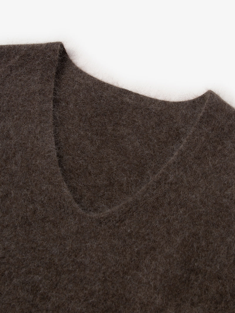 Lofty V Neck Cashmere Sweater