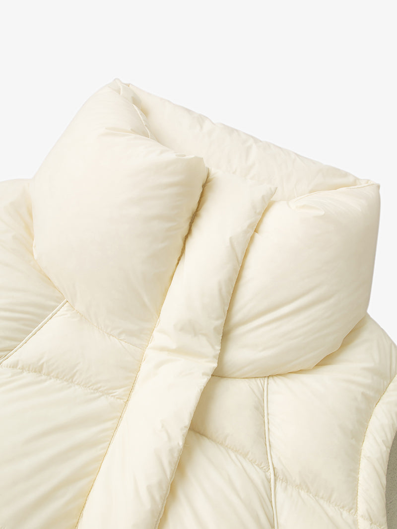Lapel Puffer Vest - MEILLEUR MOMENT OFFICIAL STORE NEW YORK 