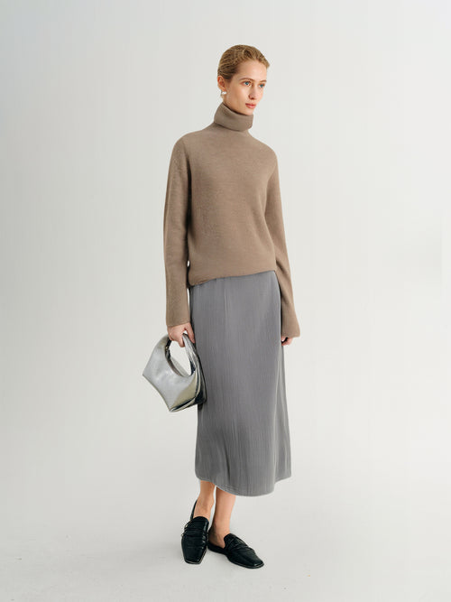 Load image 1 in gallery view. 100% Lyocell Denim Ankle-Length Dress