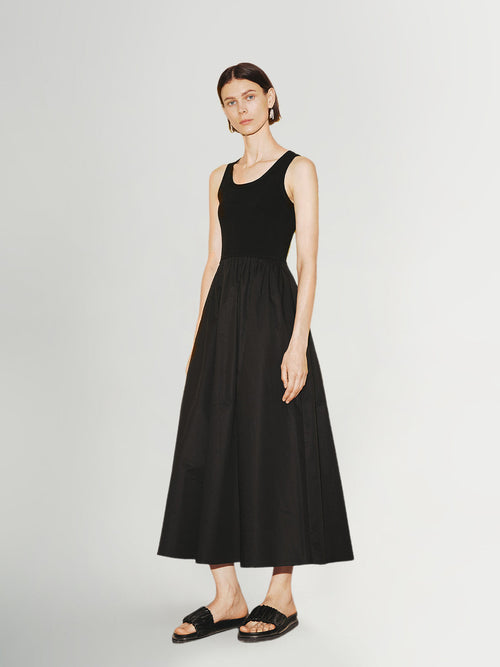 Load image 1 in gallery view. Sleeveless Slim Fit Dress