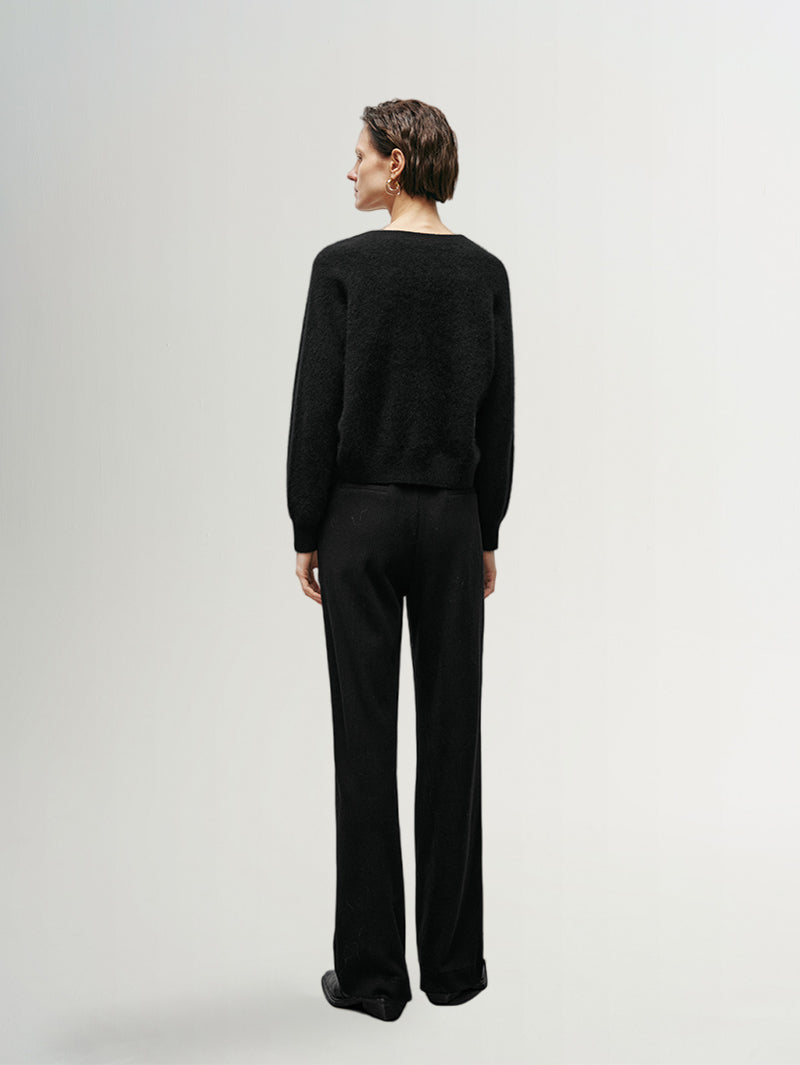 V Neck Pure Cashmere