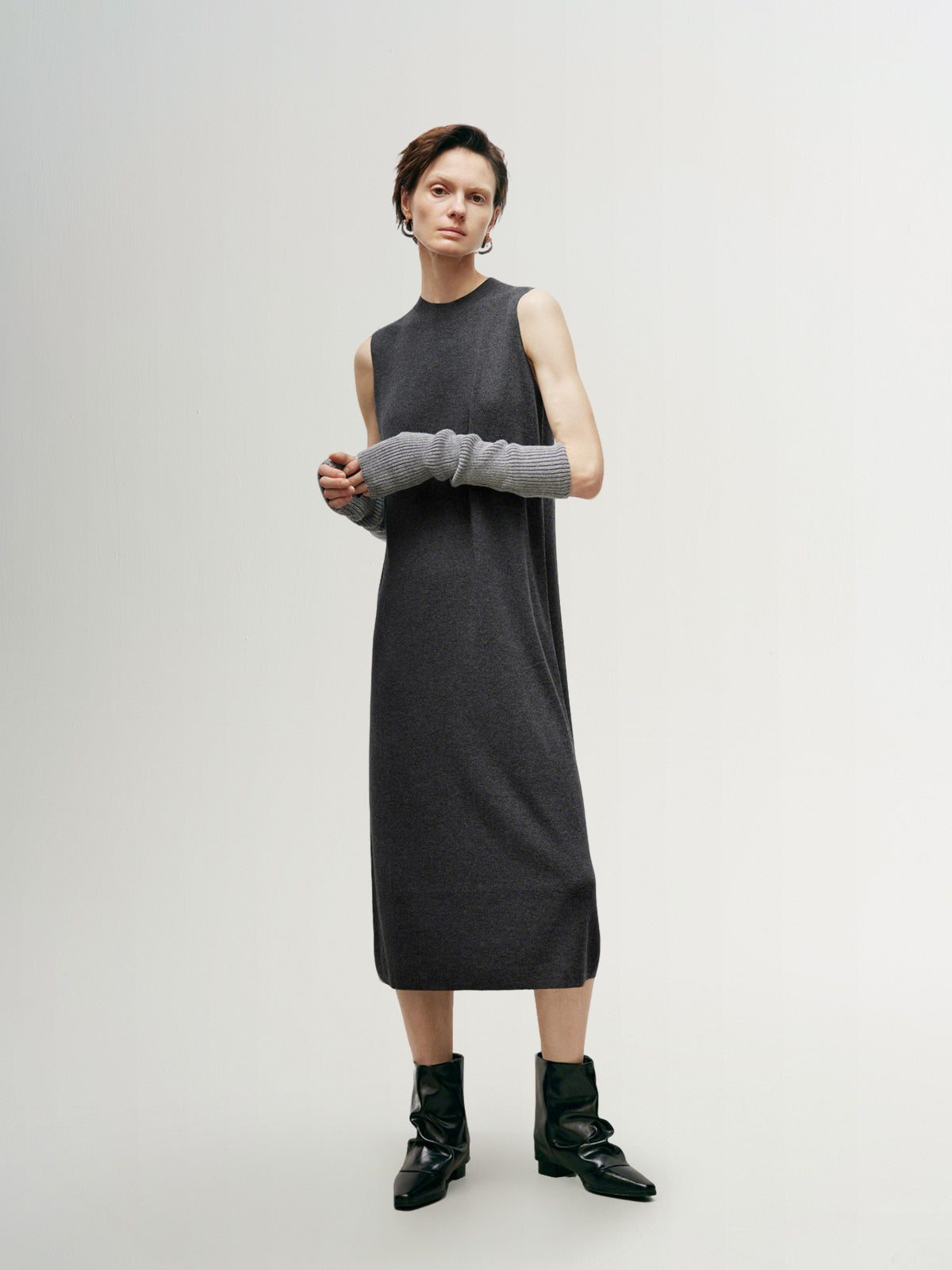 Sleeveless Jersey Dress