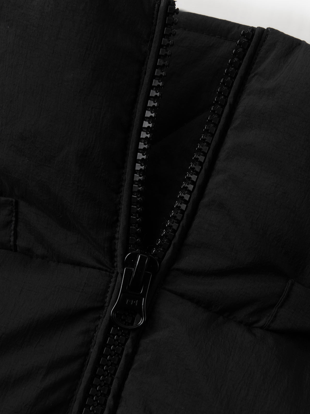 High-Neck Puffer Short Jacket