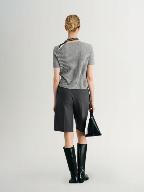 Load image 1 in gallery view. Tailored Casual Shorts