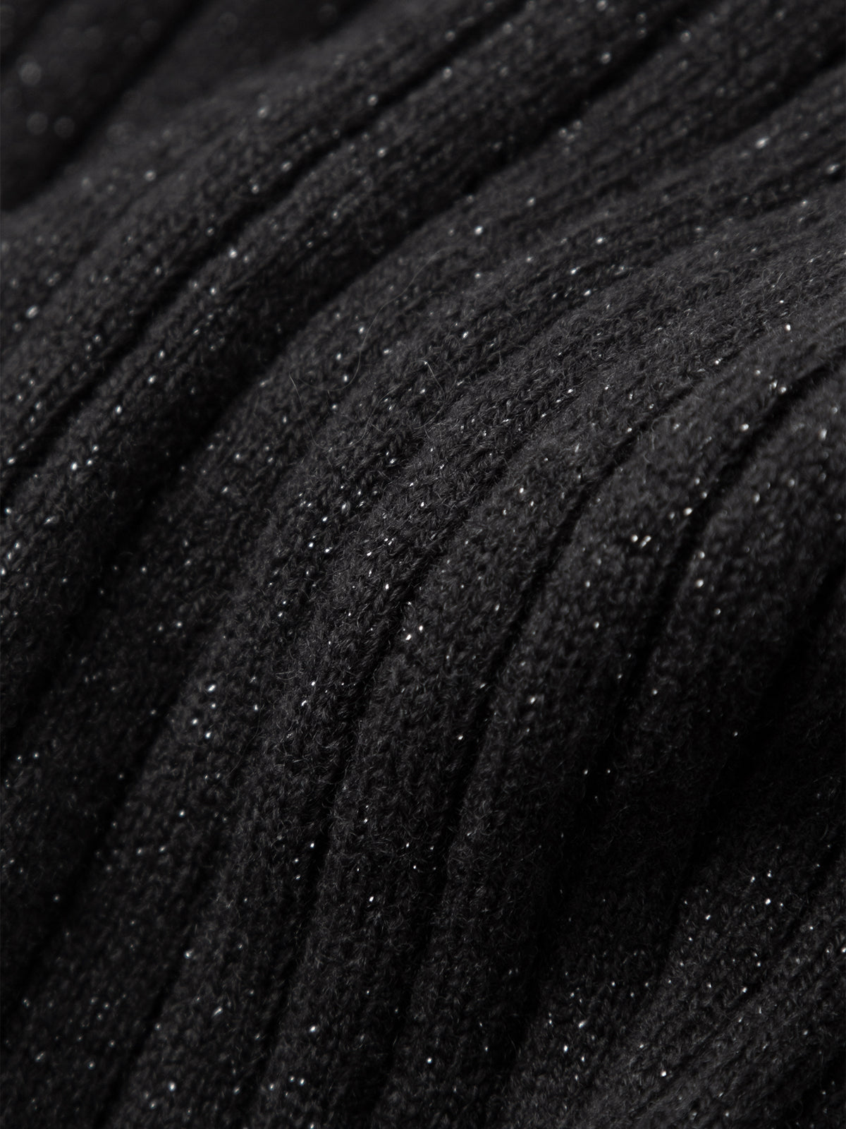 Mock Neck Shift Wool Jersey Dress