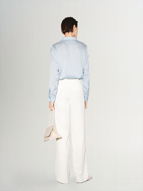 Load image 1 in gallery view. Pure Silk Bubble Textured Shirt