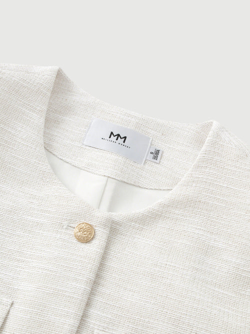 Load image 1 in gallery view. Short Sleeved Button Jacket
