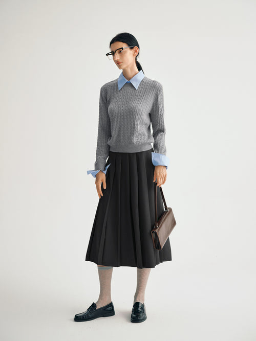 Load image 1 in gallery view. Wool Knitwear Sweater