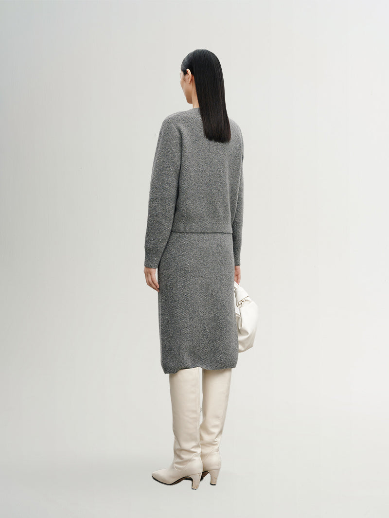 Relaxed Fit Short Cardigan - MEILLEUR MOMENT OFFICIAL STORE NEW YORK 