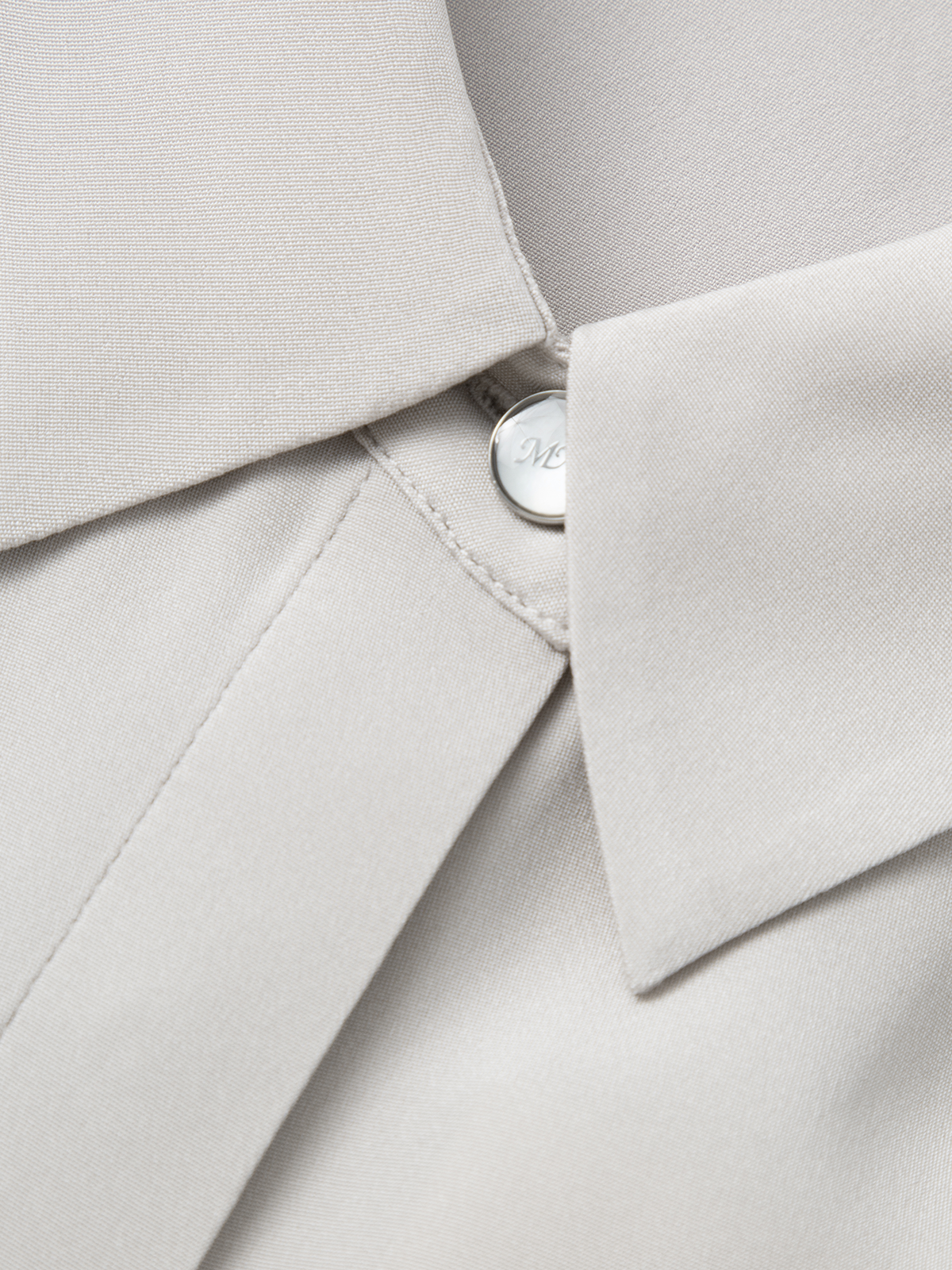 Mulberry Silk Lightweight Shirt with Three-Quarter Sleeves