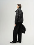 Ripple Goose Quilted Down Jacket