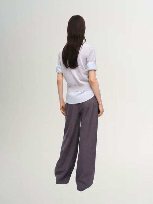 Load image 1 in gallery view. Wide Leg Trousers