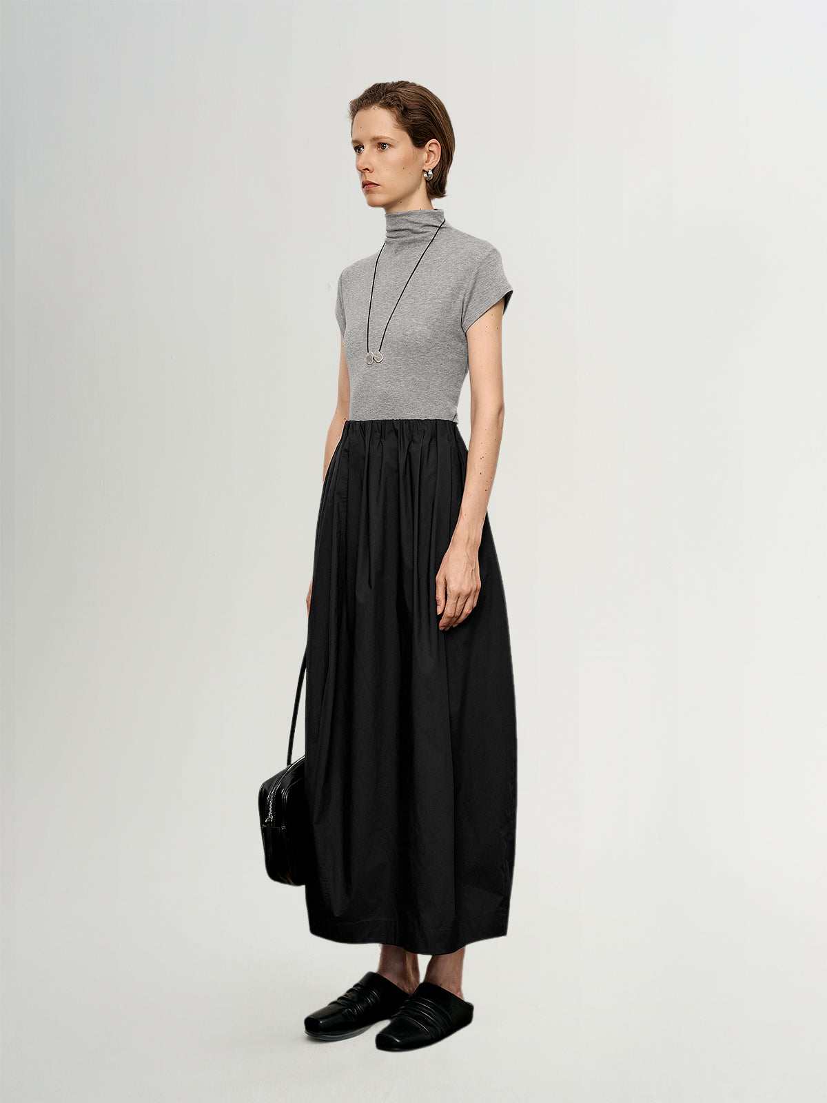 Pure Cotton Elastic Waist Skirt