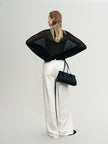 Cashmere-Silk Relaxed Pullover Sweater