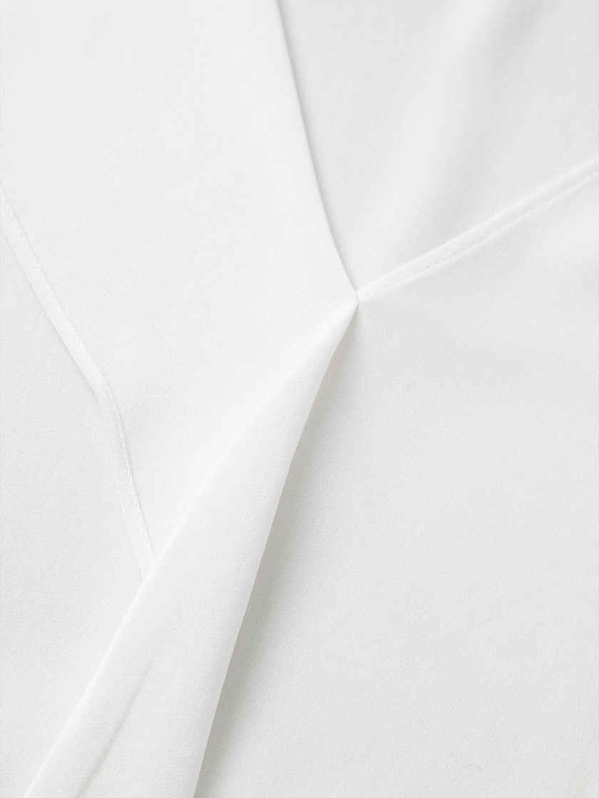 Silk V-neck Shirt