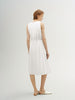 Stand Collar Sleeveless Dress