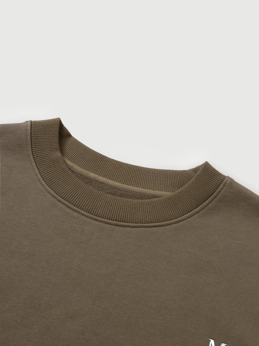 M Logo Cotton Sweatershirt