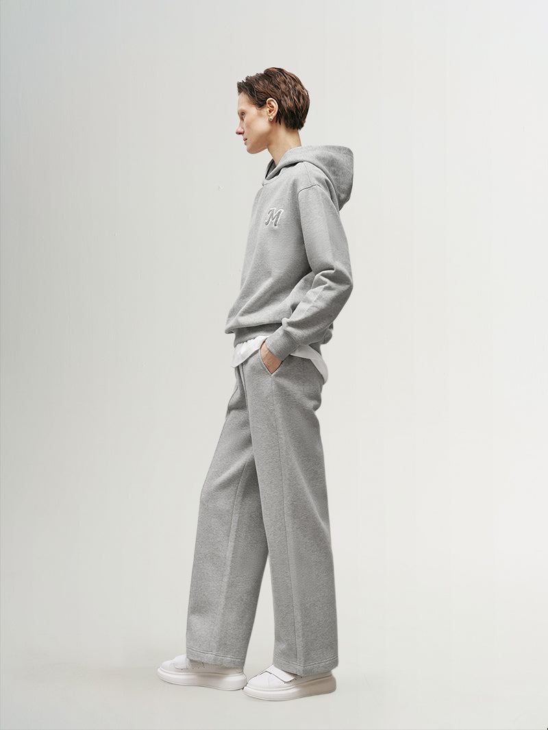 Drawstring Cotton Blend Pants