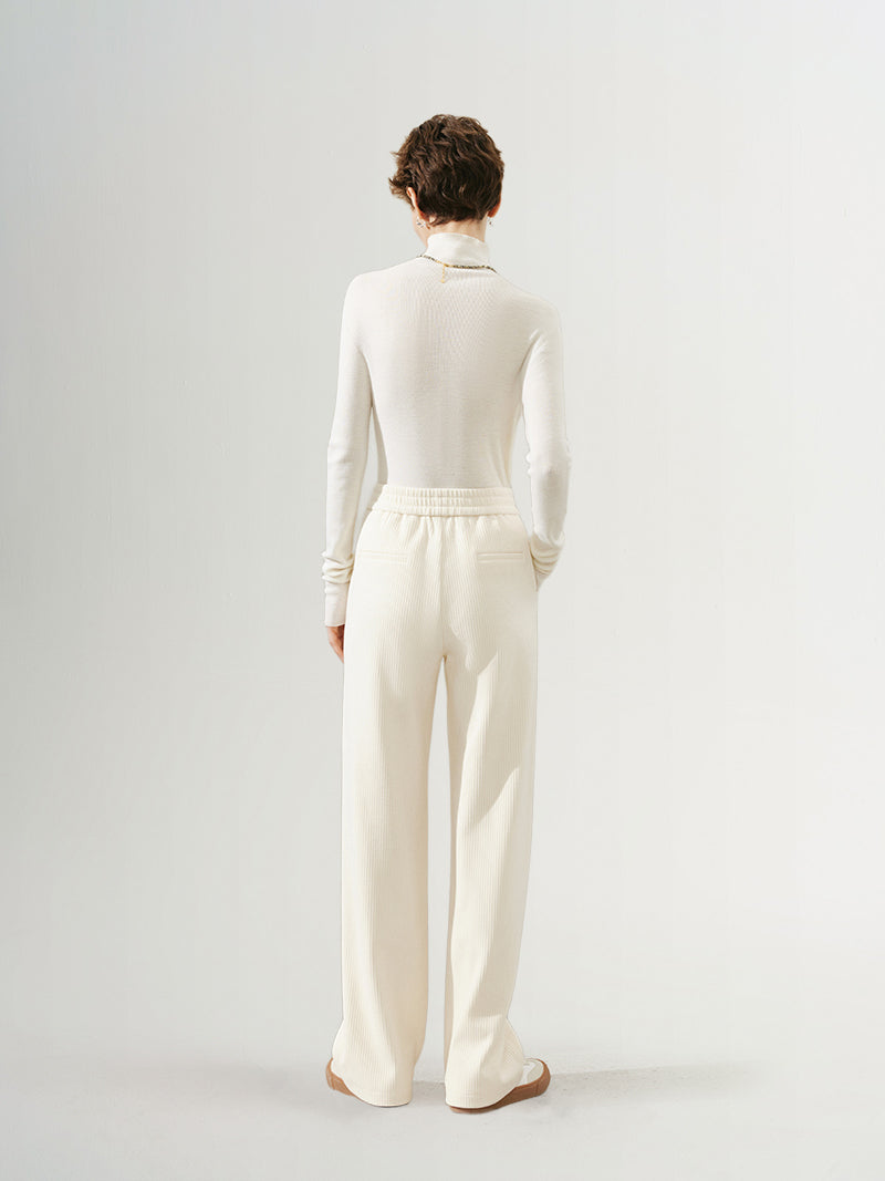 Straight Fit Trousers - MEILLEUR MOMENT OFFICIAL STORE NEW YORK 