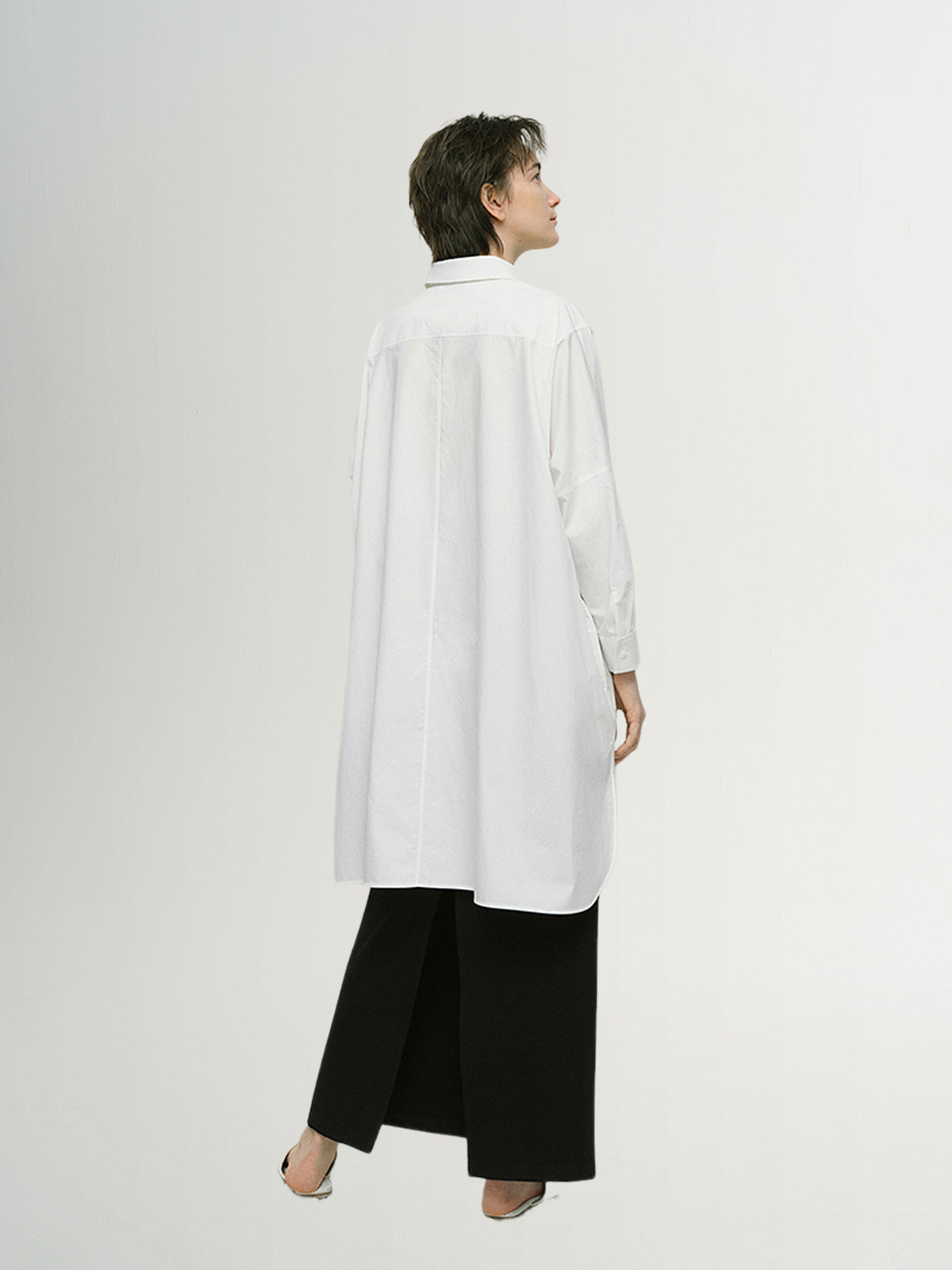 Pure Cotton Long Shirt