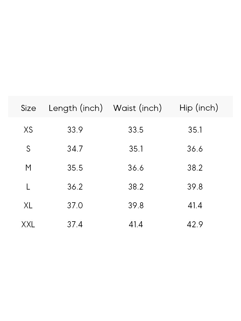 Straight Side Slit Skirt