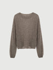 Cashmere-Silk Relaxed Pullover Sweater