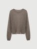 Cashmere-Silk Relaxed Pullover Sweater