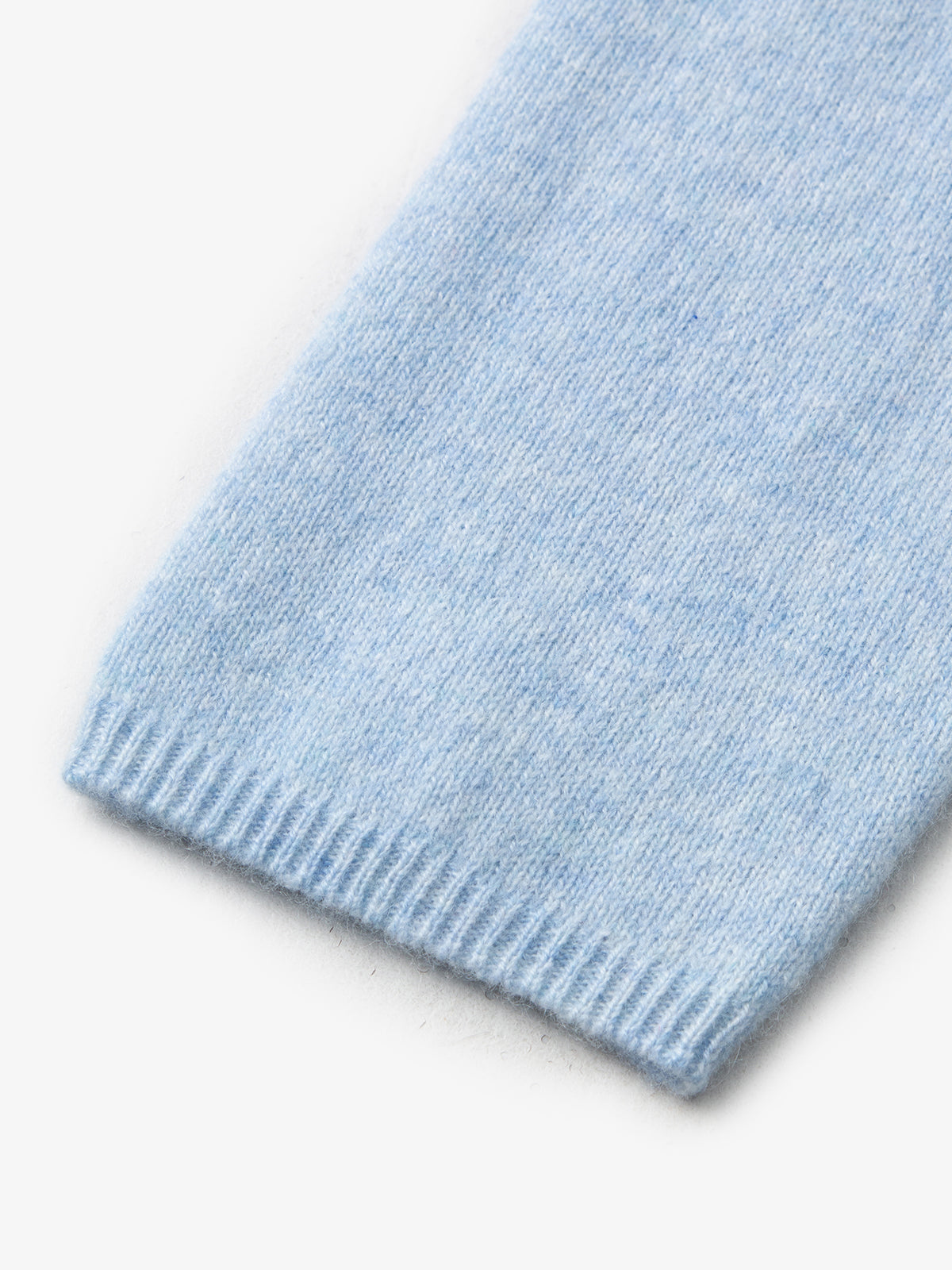 Powder Blue Relaxed Fit Cashmere Sweater 5FA133601Q