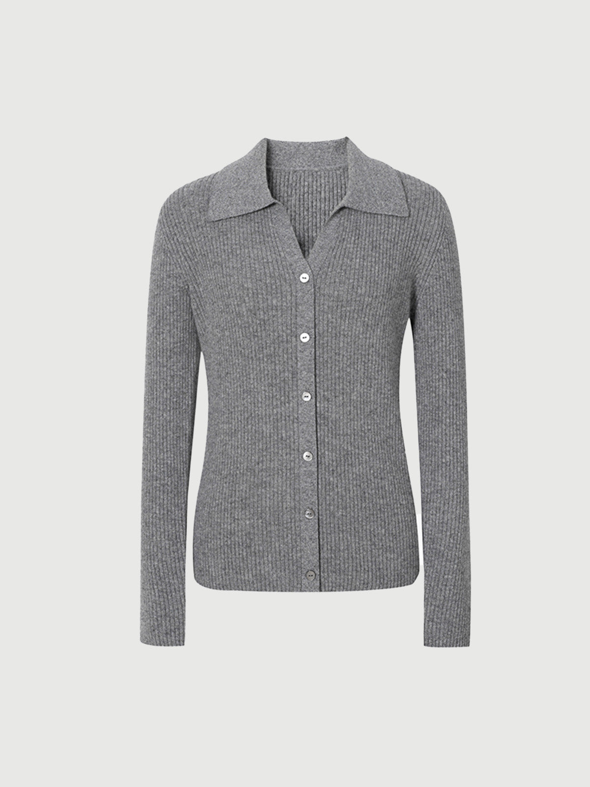 Cashmere Button Down Polo