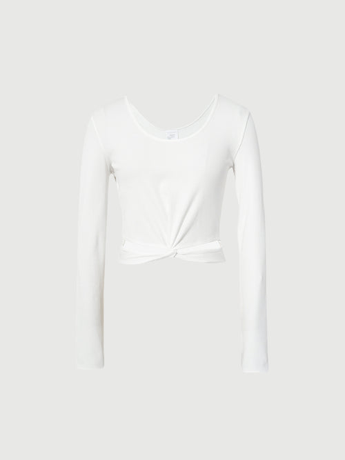 Load image 1 in gallery view. Slim Fit Yoga Knitwear Top