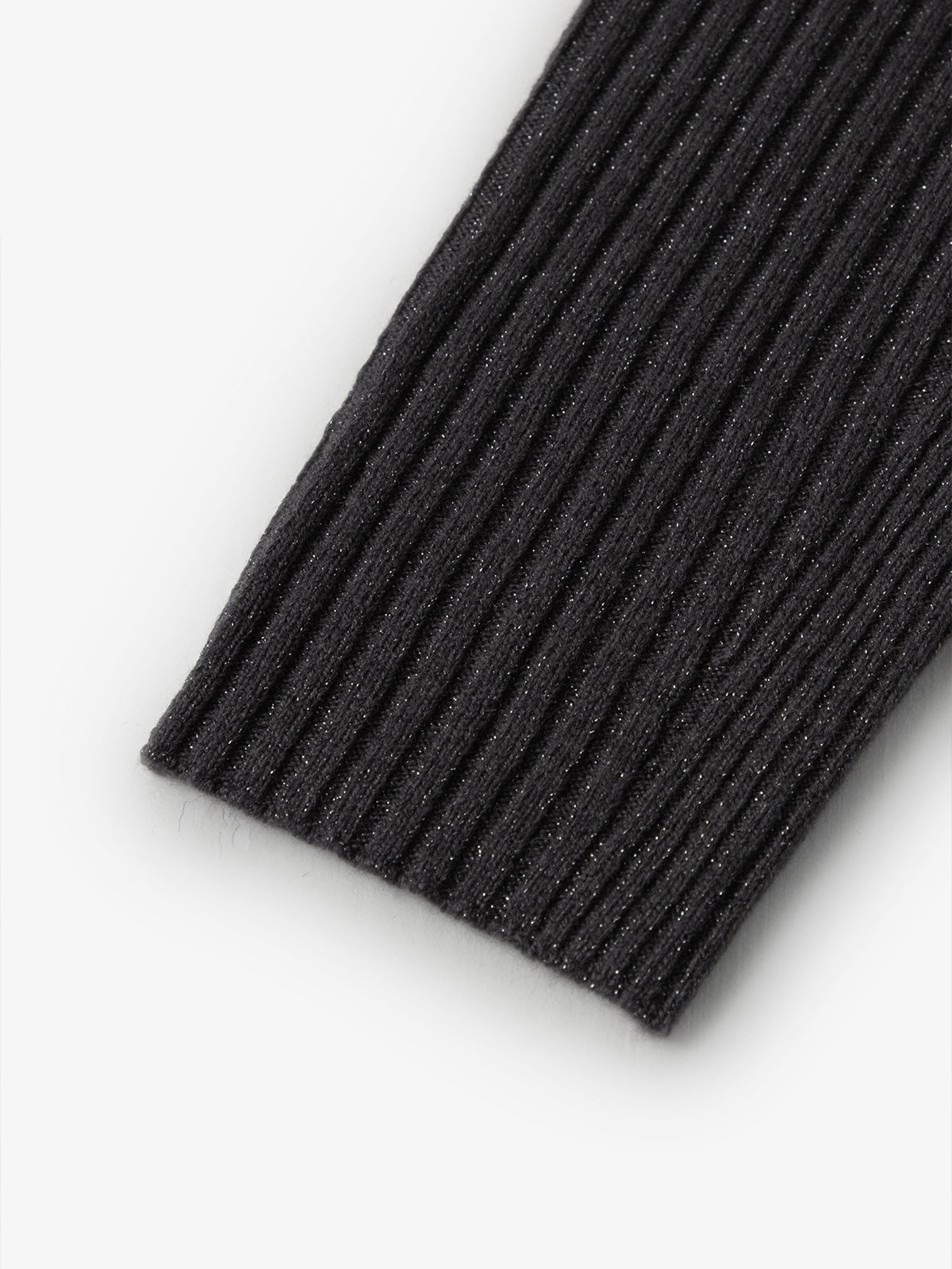 Mock Neck Shift Wool Jersey Dress