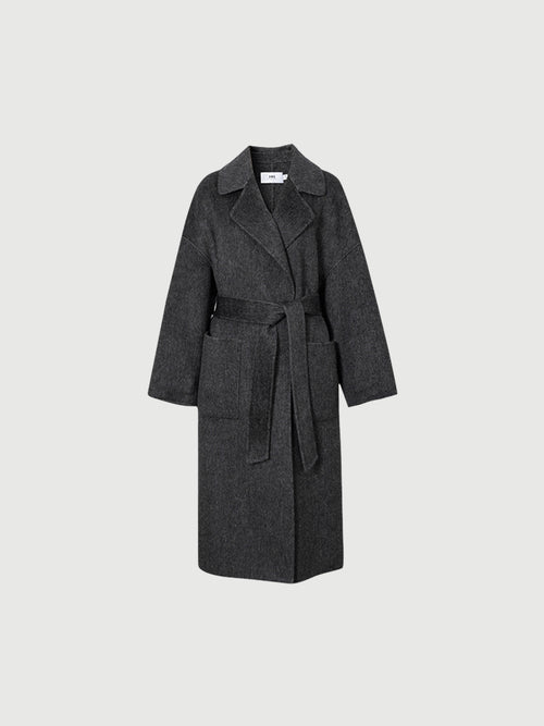Load image 1 in gallery view. Wool Tailored  Warp Coat - MEILLEUR MOMENT OFFICIAL STORE NEW YORK 