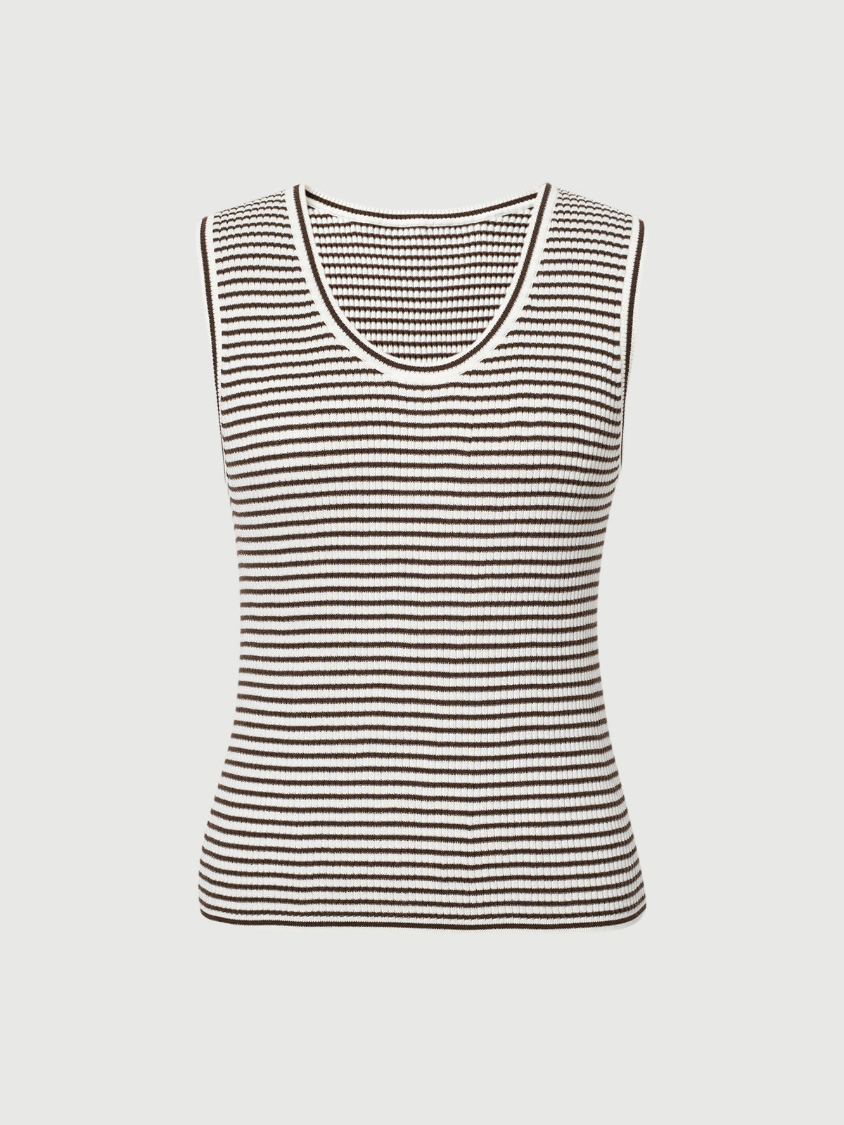 Nautical Striped Sleeveless Tank