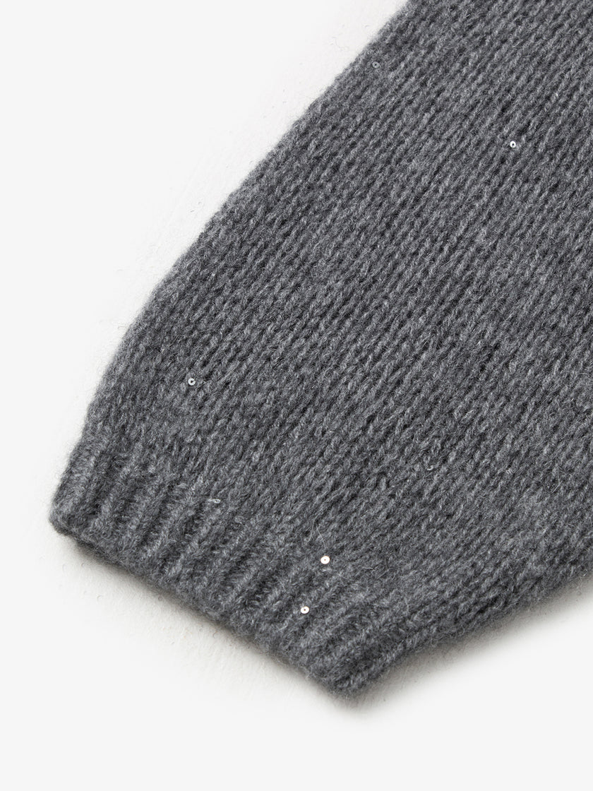 Cashmere Tiny Sequins Sweater