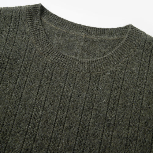 Load image 1 in gallery view. Crew Neck Short Sleeve Knit Top