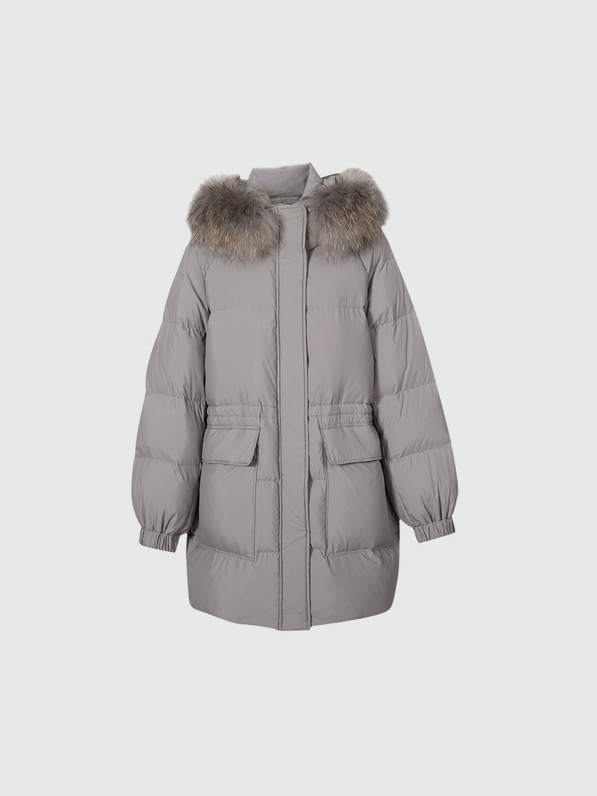 Goose Puffer Fur Hooded Jacket - MEILLEUR MOMENT OFFICIAL STORE NEW YORK 
