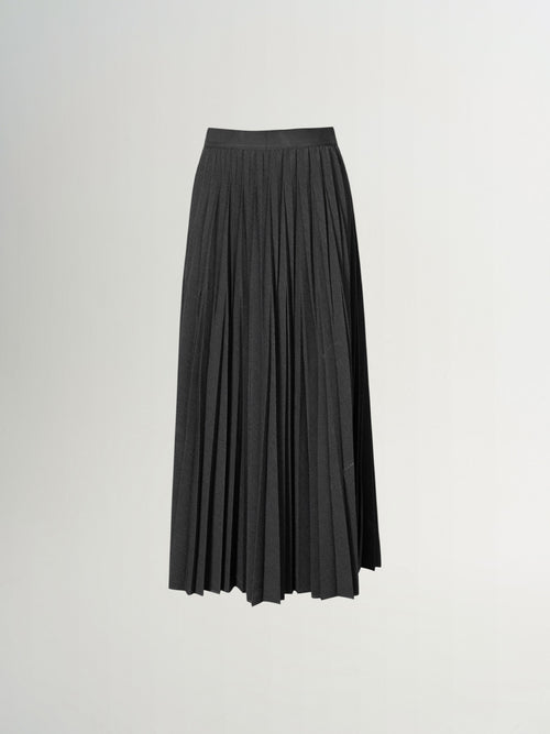 Load image 1 in gallery view. Viscose Flounce Midi Skirt