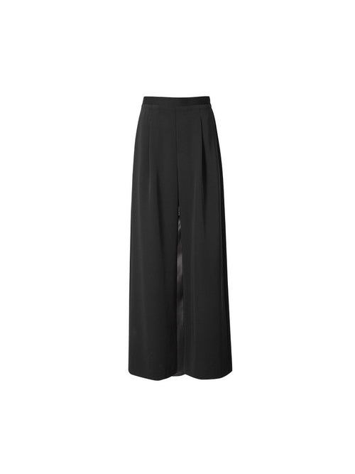 Load image 1 in gallery view. Wide-Leg Straight Trousers