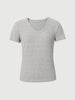 Ribbed Short Sleeve Top