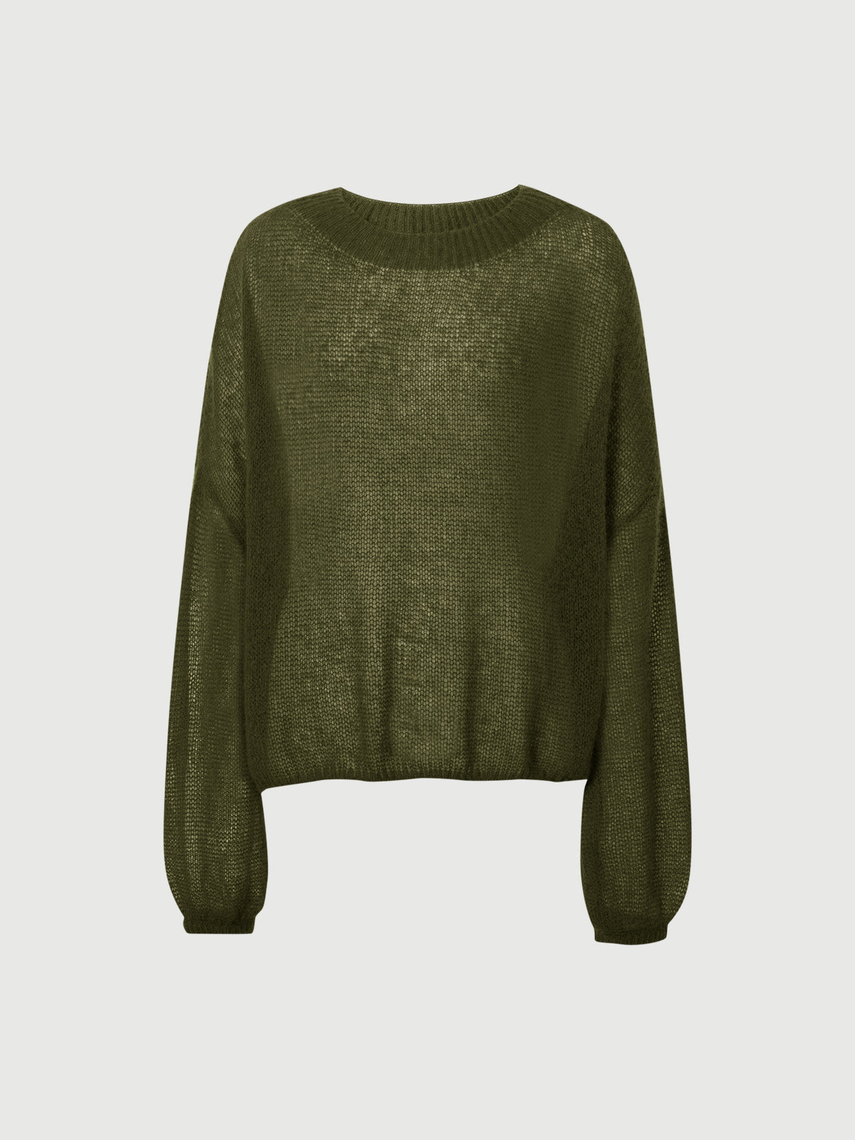 Lightweight Silk-Cashmere Knit Sweater