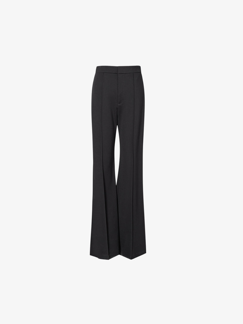 Stretch Flared Trousers