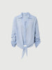 Cotton V Collar Shirt