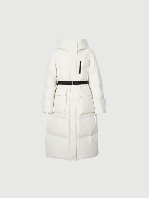 Load image 1 in gallery view. Goose Midi Ski Puffer Jacket - MEILLEUR MOMENT OFFICIAL STORE NEW YORK 