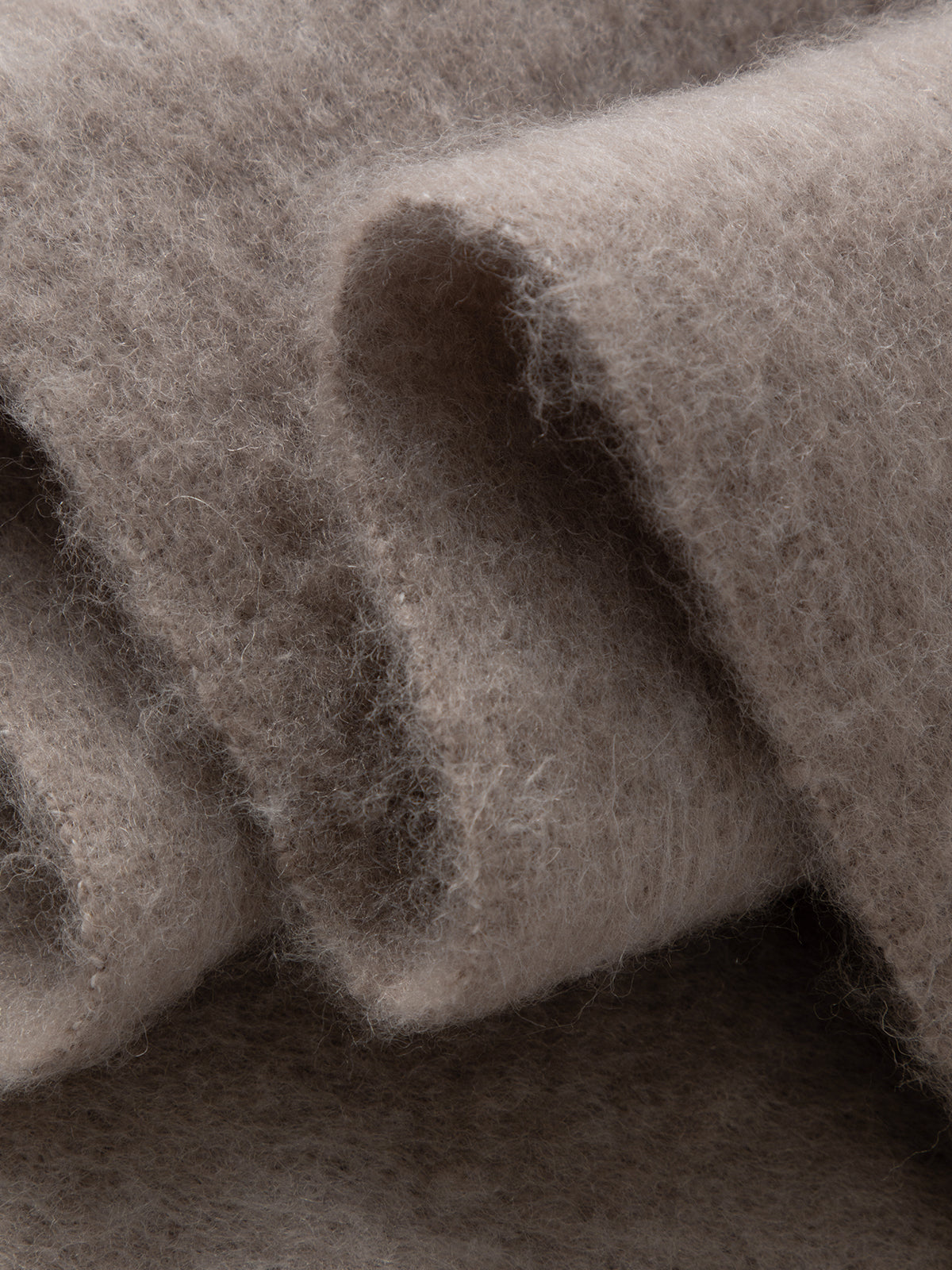 Off-White Animal Print Wool Blend Scarf