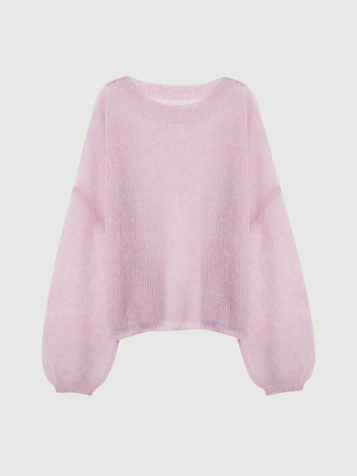 Lightweight Silk-Cashmere Knit Sweater