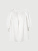Bubble Textured Puff Puff Silk Blouse