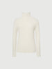 Turtleneck Cashmere Sweater Snow Mocha