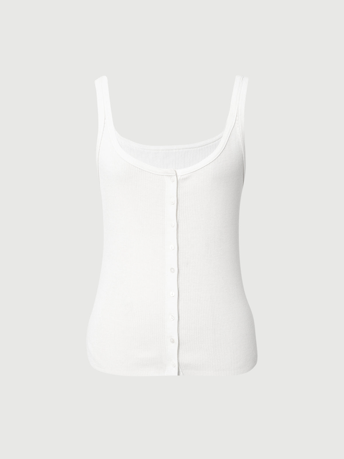 Slim-Fit Lyocell U-Neck Sleeveless Tank