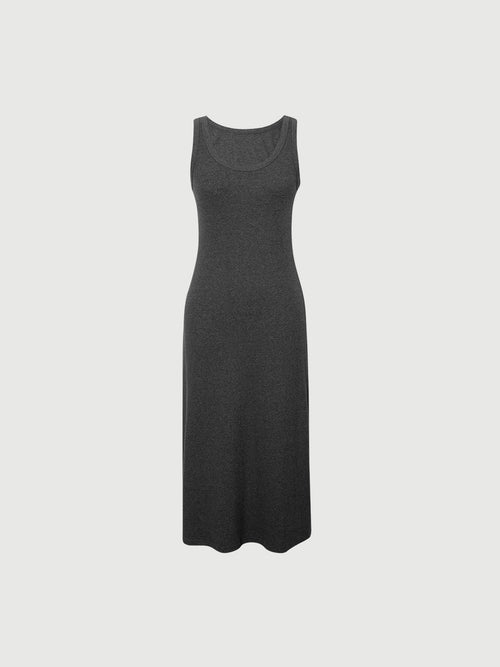 Load image 1 in gallery view. Gray Sleeveless  Dress